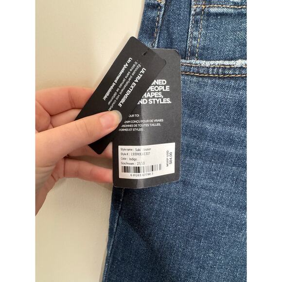 Silver Jeans Co. Suki Curvy Mid Rise Trouser Indigo 27” x 33” - Picture 7 of 9